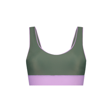 Sports Top Reversible ― Green/Purple