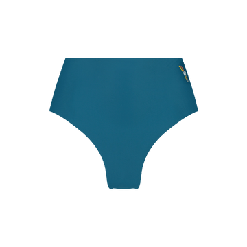 High Waist Bottom Reversible ― Teal / Purple - WALLIEN