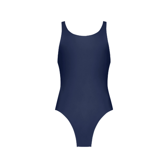 Liberty Racerback Swimsuit - Blue / Kaki - WALLIEN