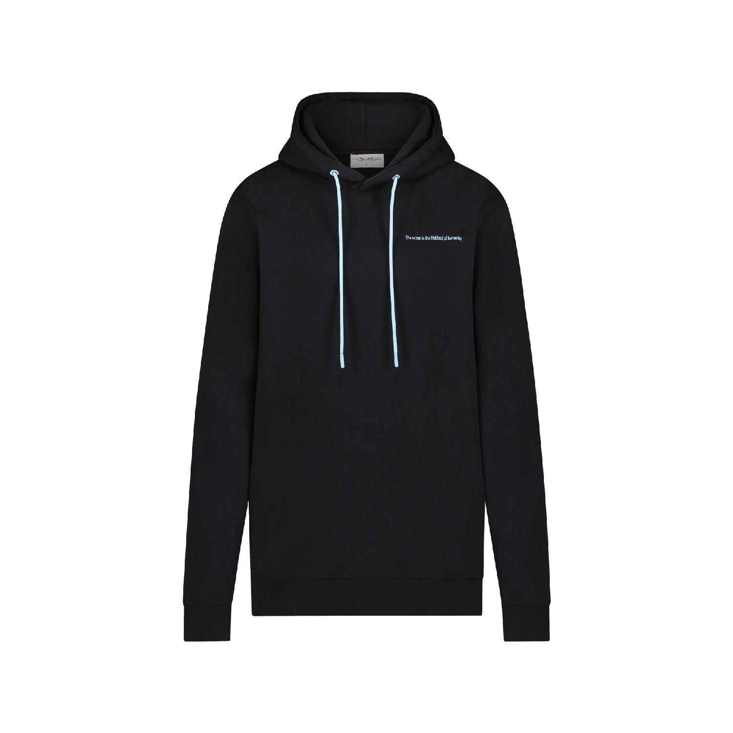 Ocean Hoodie ― Black - WALLIEN