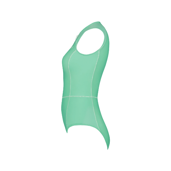 ONE PIECE SWIMSUIT - Aquamarine - WALLIEN