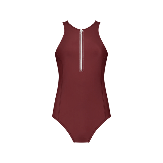 Yemaya One Piece Swimsuit ― Red - WALLIEN