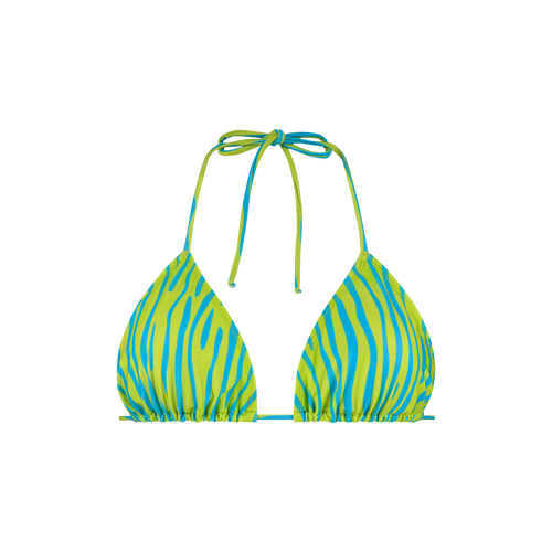 Bikini Top Triangle - Aquatic Bouquet